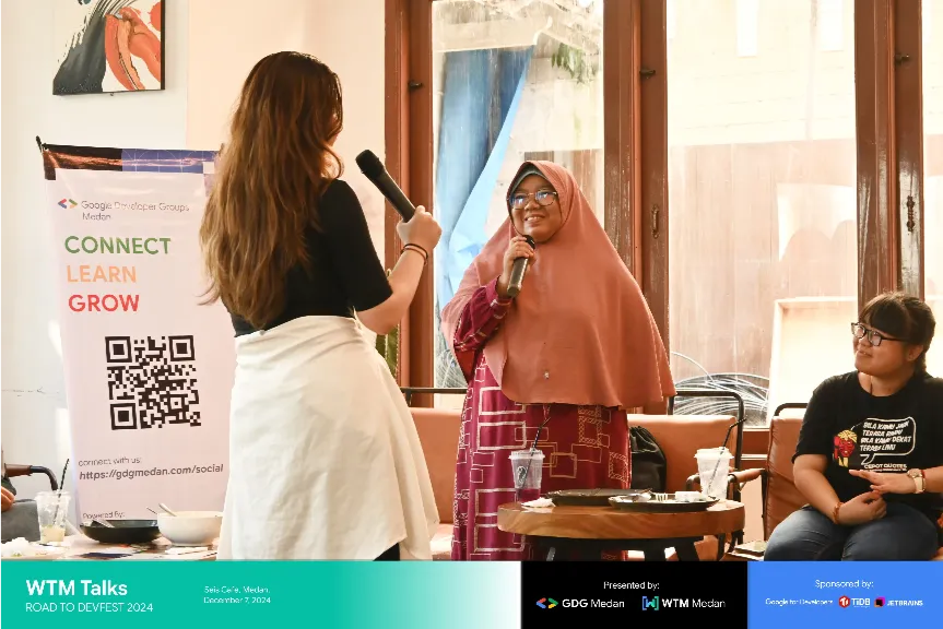 GDG Medan event moment 2