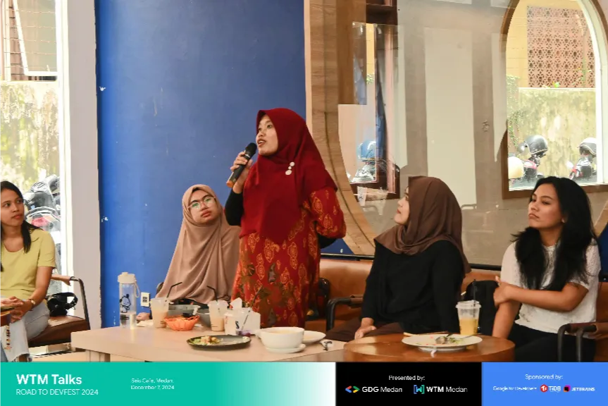 GDG Medan event moment 4